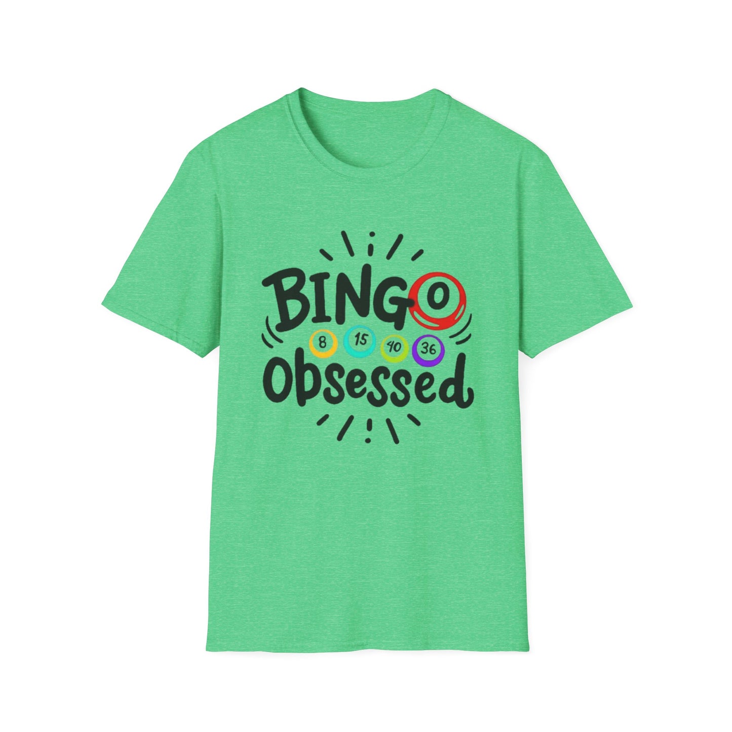 Bingo Obsessed, Unisex Softstyle T-Shirt