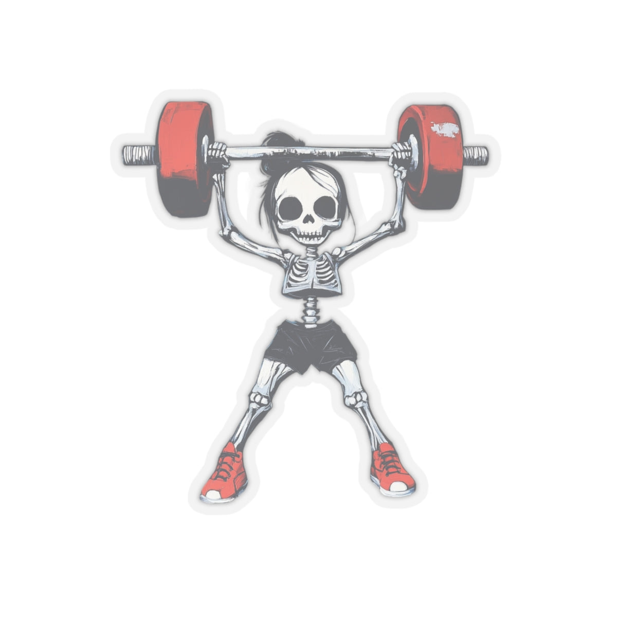 Weight lifting Mamma,Boujee, Kiss Cut Stickers