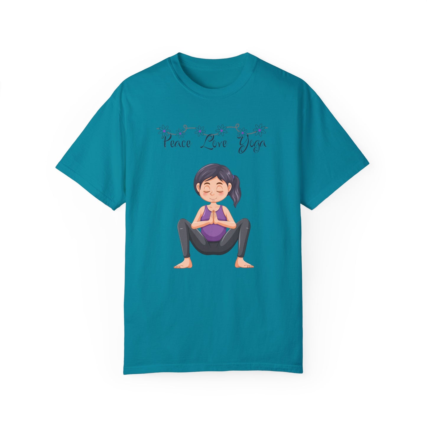 Peace Love and Pregnant Yoga Collection T- Shirt