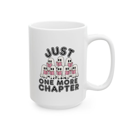 On More Chapter Coffee Book lover Ceramic Mug,