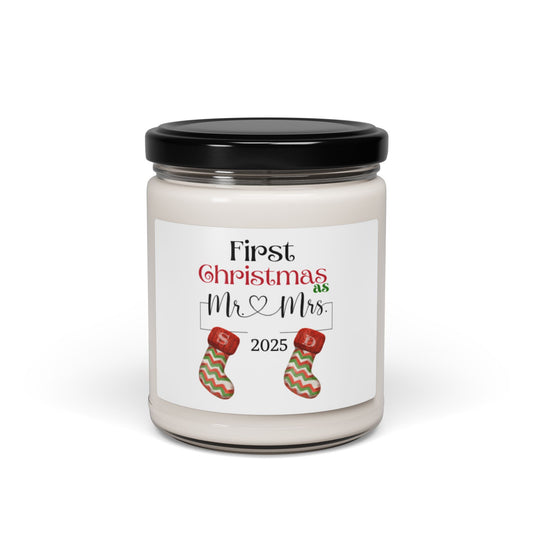 1st Christmas Mr. & Mrs. Soy Candle, 9oz