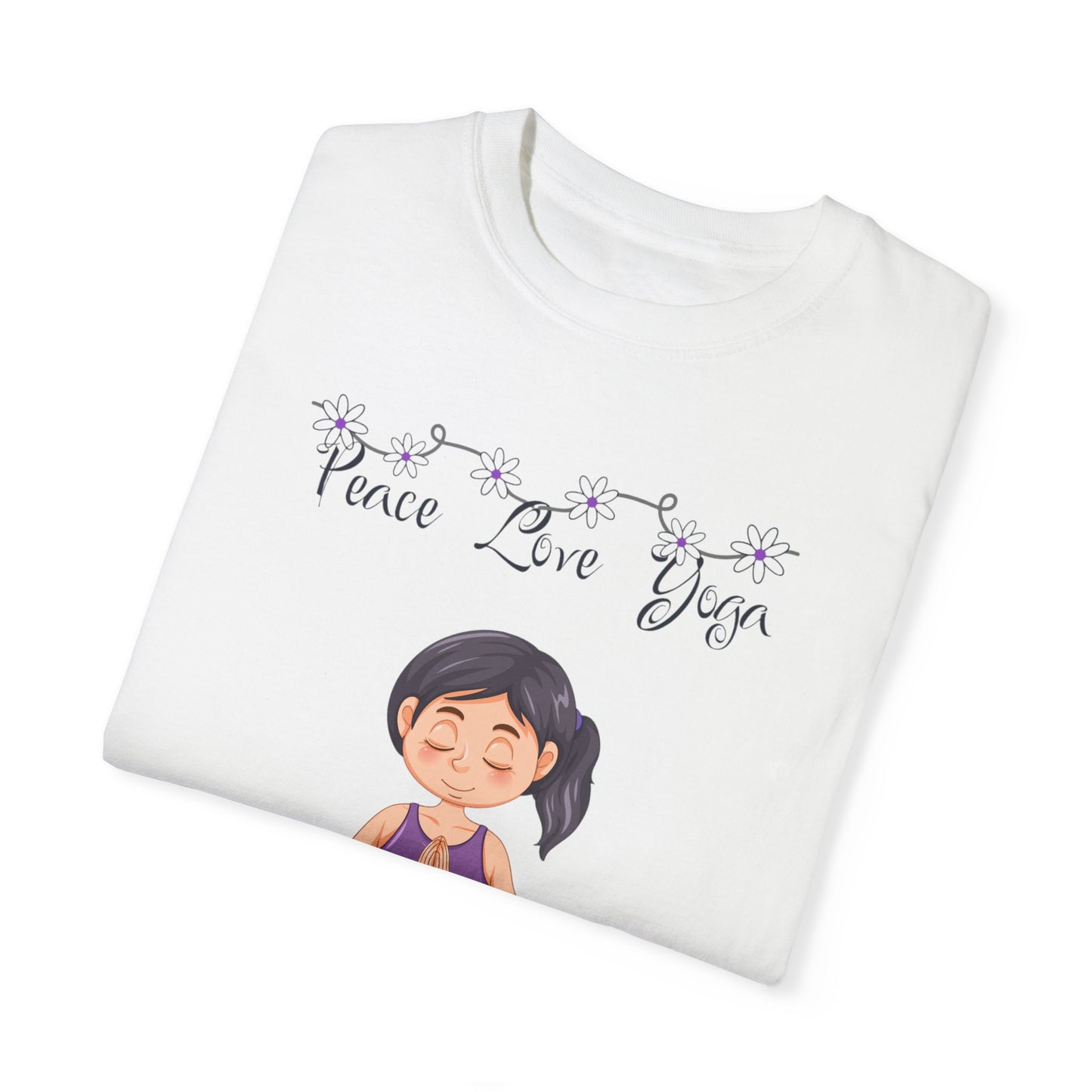 Peace Love and Pregnant Yoga Collection T- Shirt