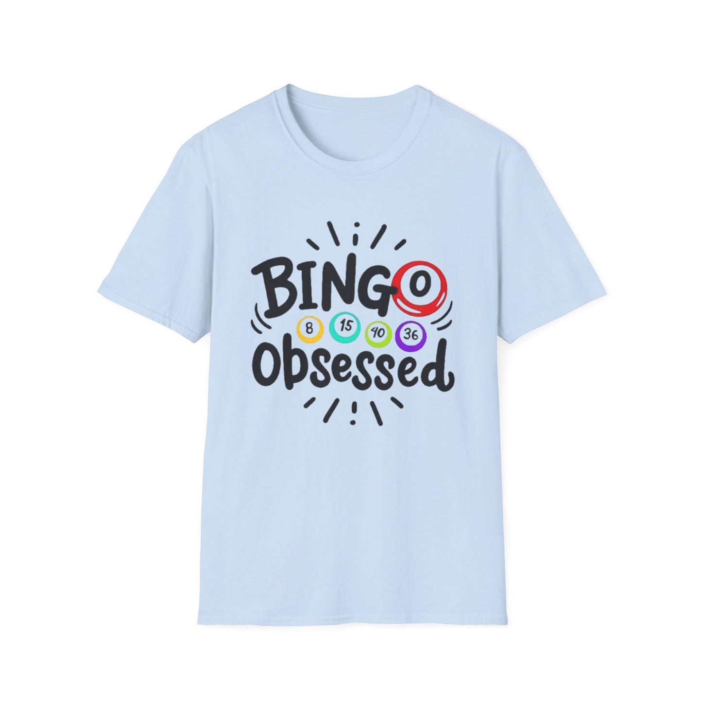 Bingo Obsessed, Unisex Softstyle T-Shirt