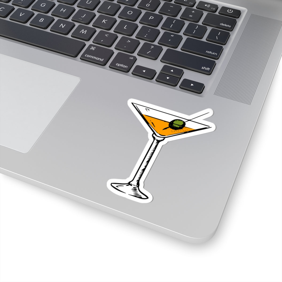 Martini Glass, Kiss-Cut Stickers