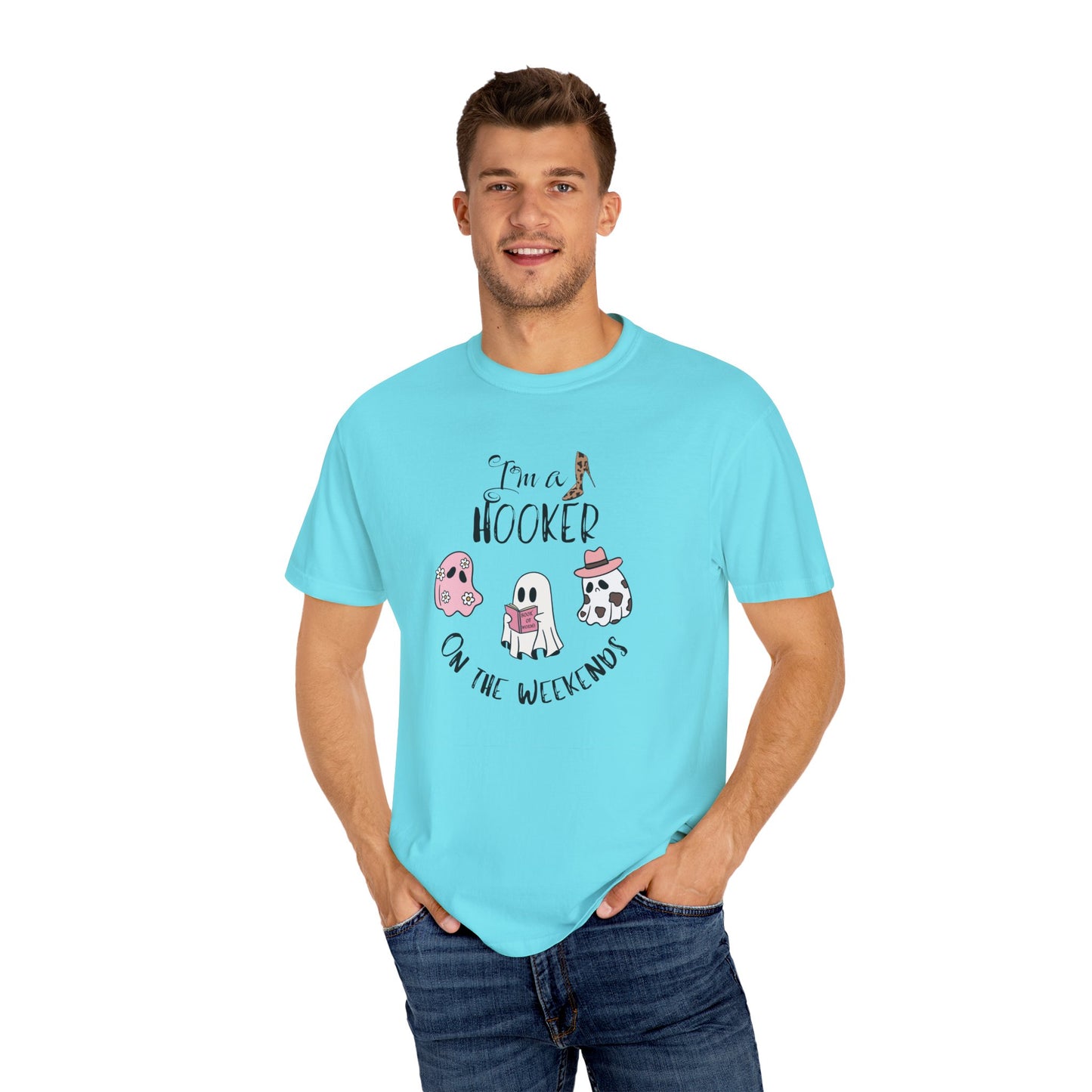 Just Chillin Book Lover ghost T-shirt