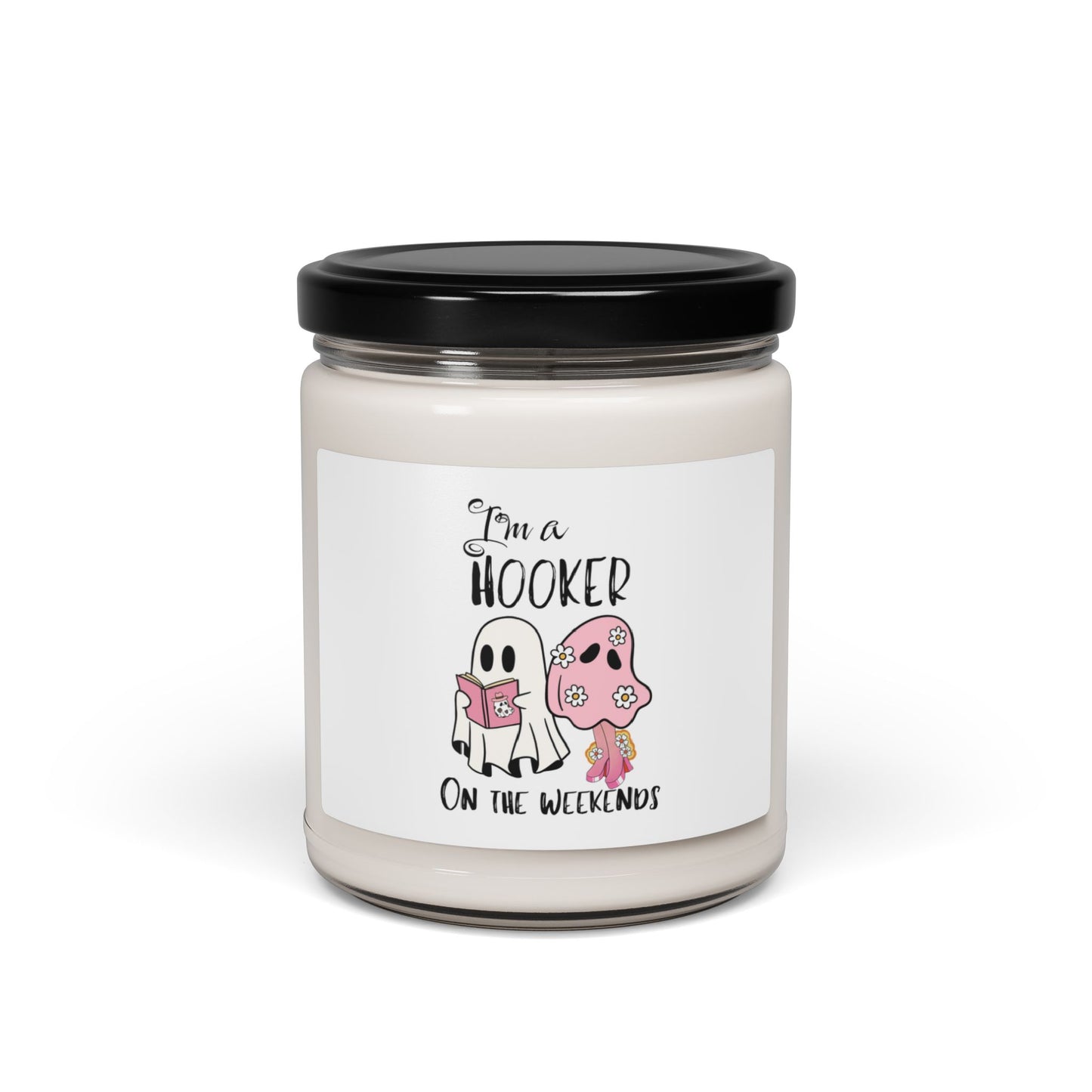 Hooker Book Lover Scented Soy Candle, 9oz