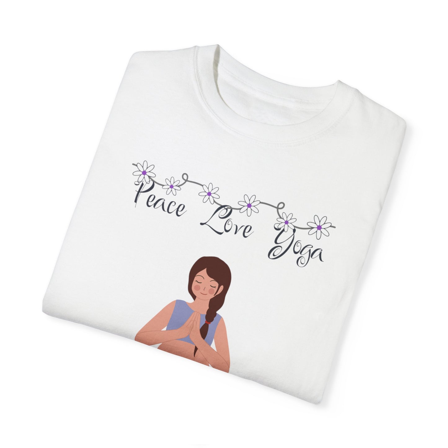 Peace Love and Pregnant Yoga Collection T- Shirt