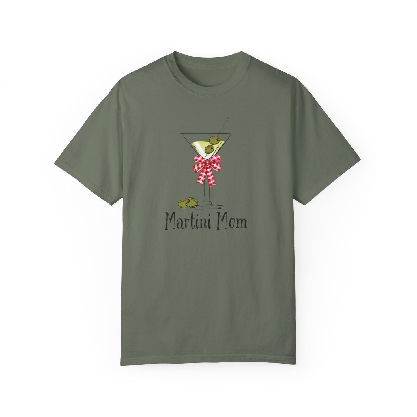 Martini Mom, Unisex Garment-Dyed T-shirt
