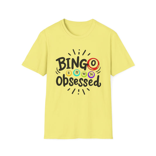 Bingo Obsessed, Unisex Softstyle T-Shirt