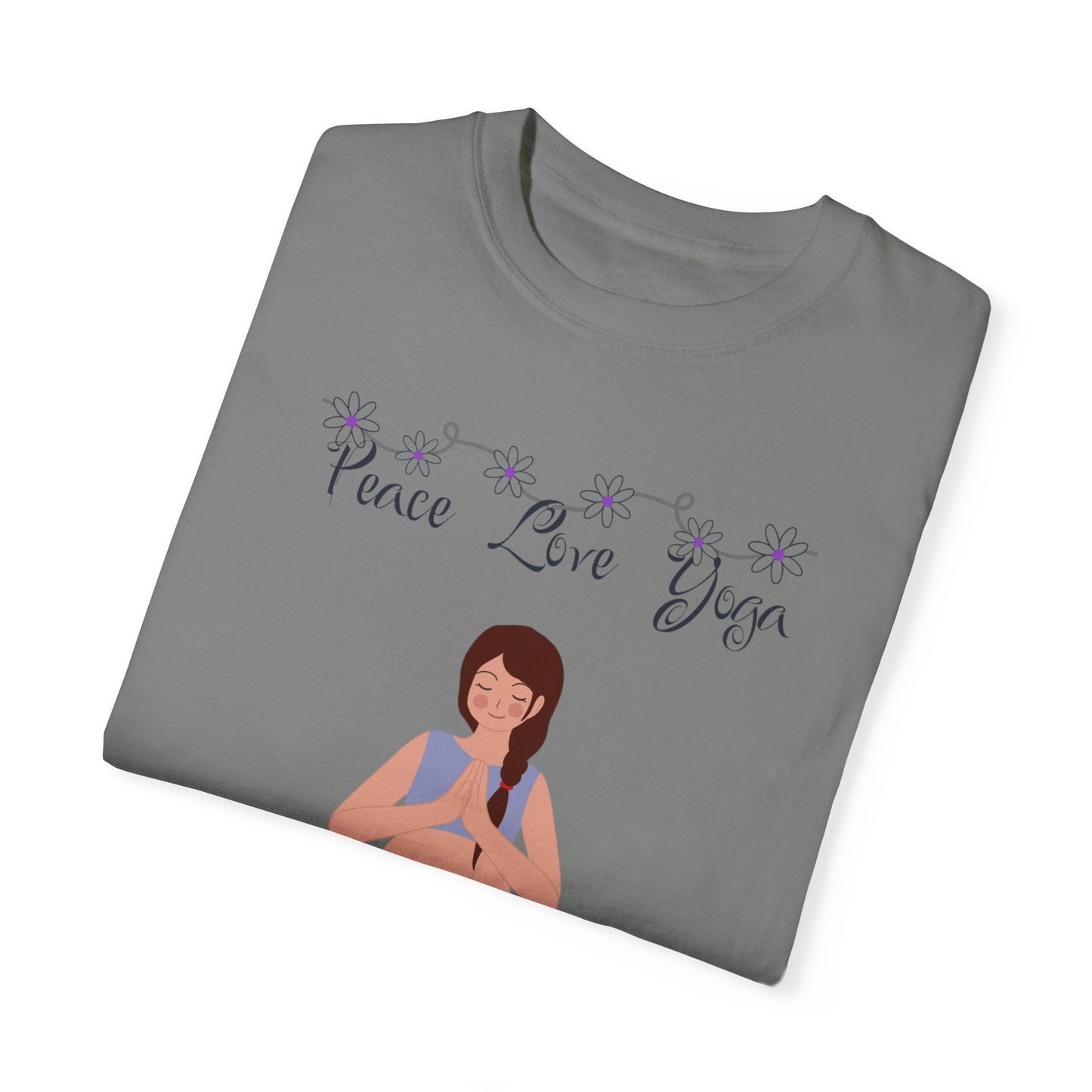 Peace Love and Pregnant Yoga Collection T- Shirt