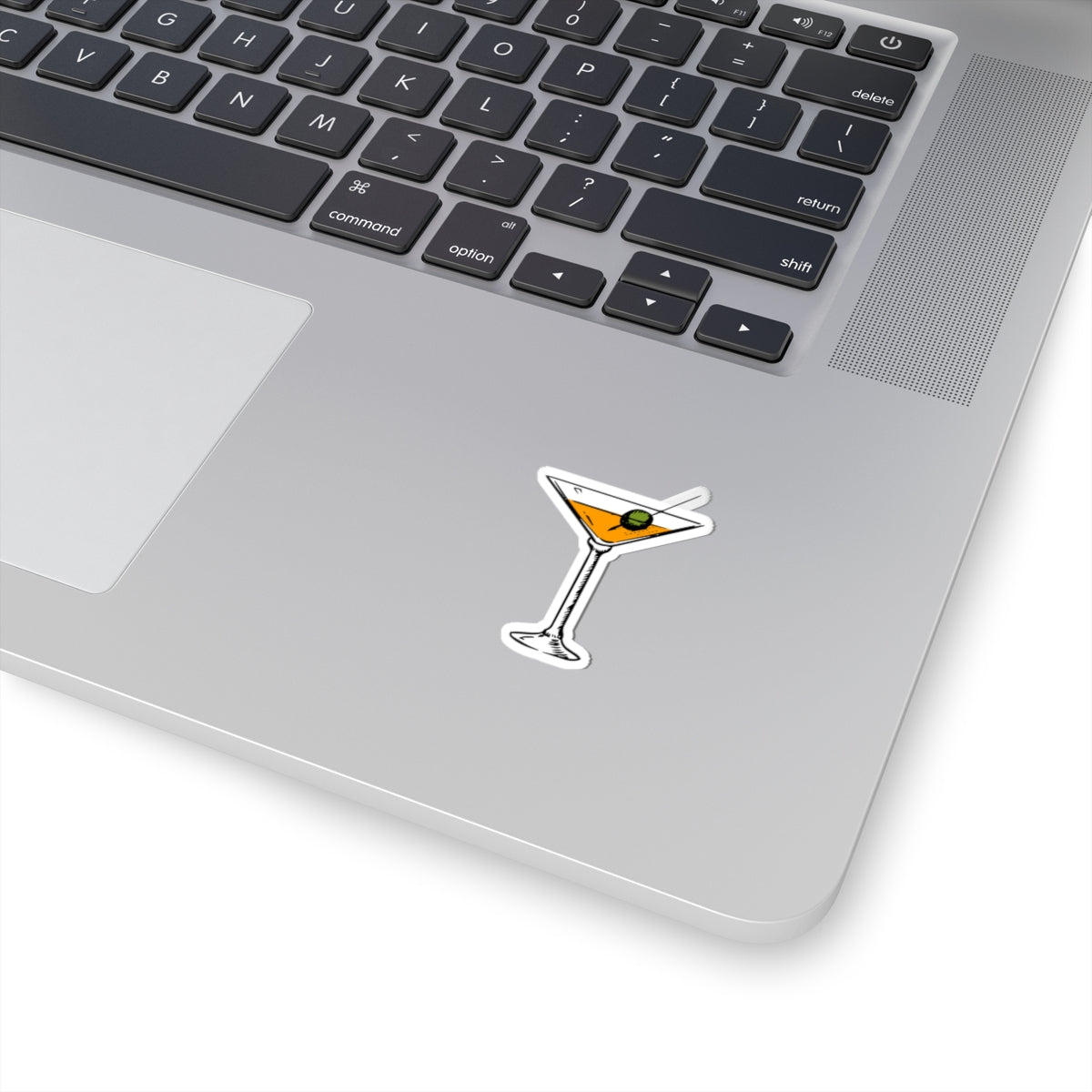 Martini Glass, Kiss-Cut Stickers
