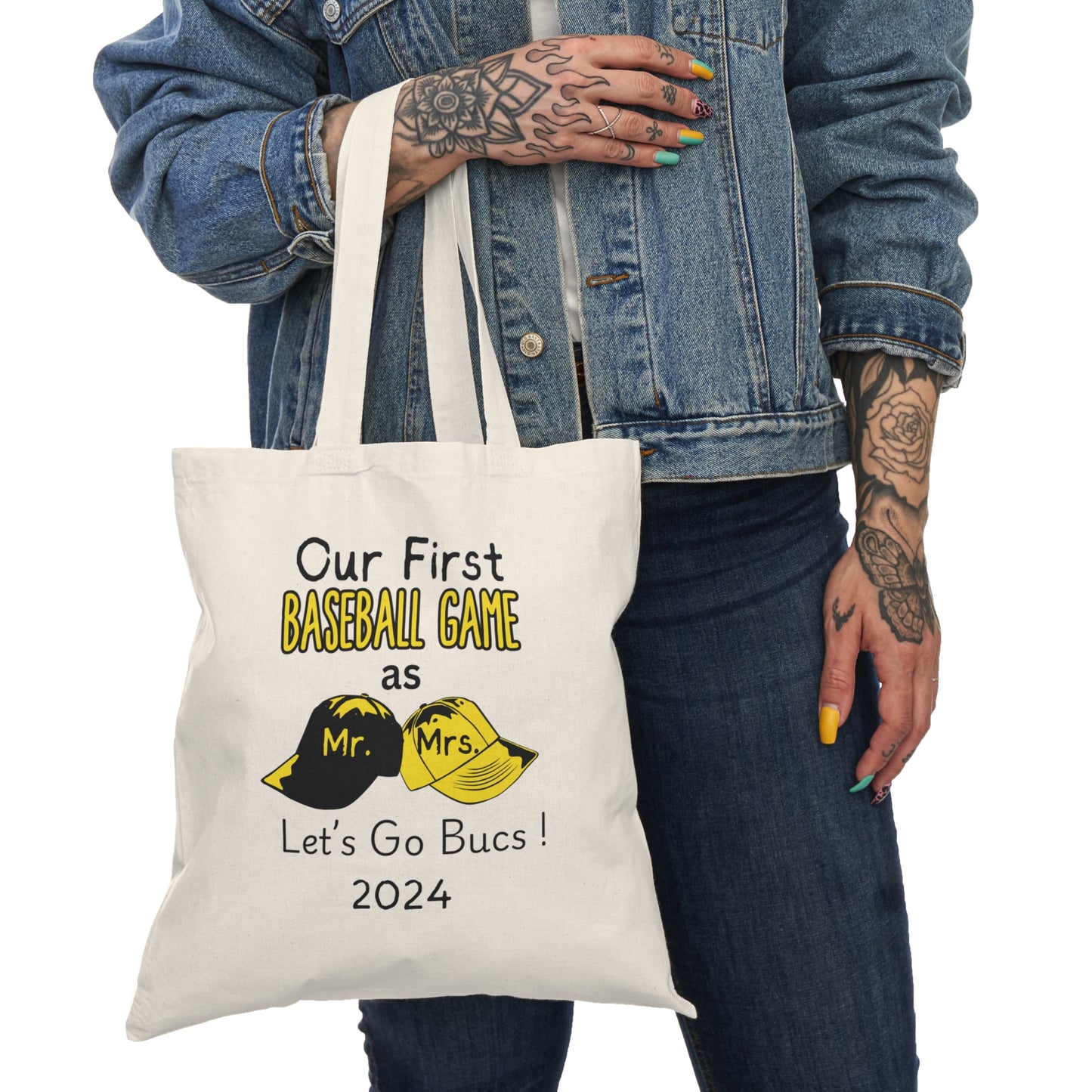 Pittsburgh Pirates 1st Anniversary Natural Tote Bag