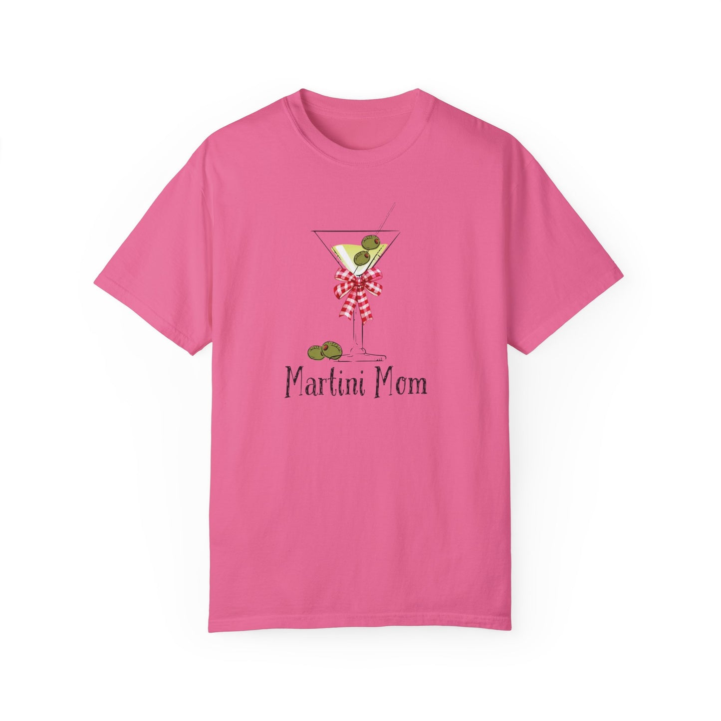 Martini Mom, Unisex Garment-Dyed T-shirt