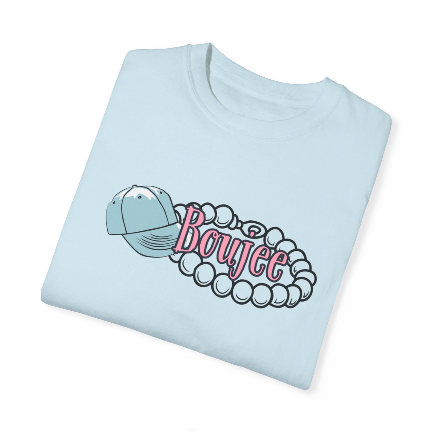 Boujee Pearls, Unisex Garment-Dyed T-shirt
