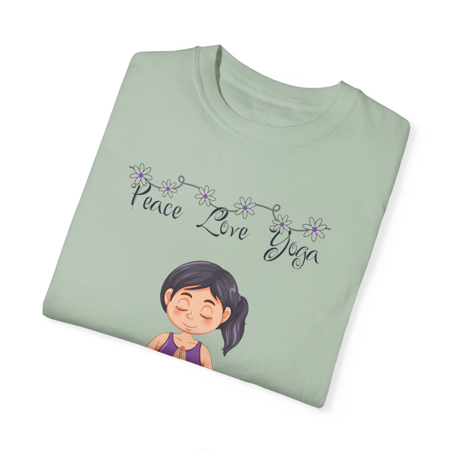 Peace Love and Pregnant Yoga Collection T- Shirt