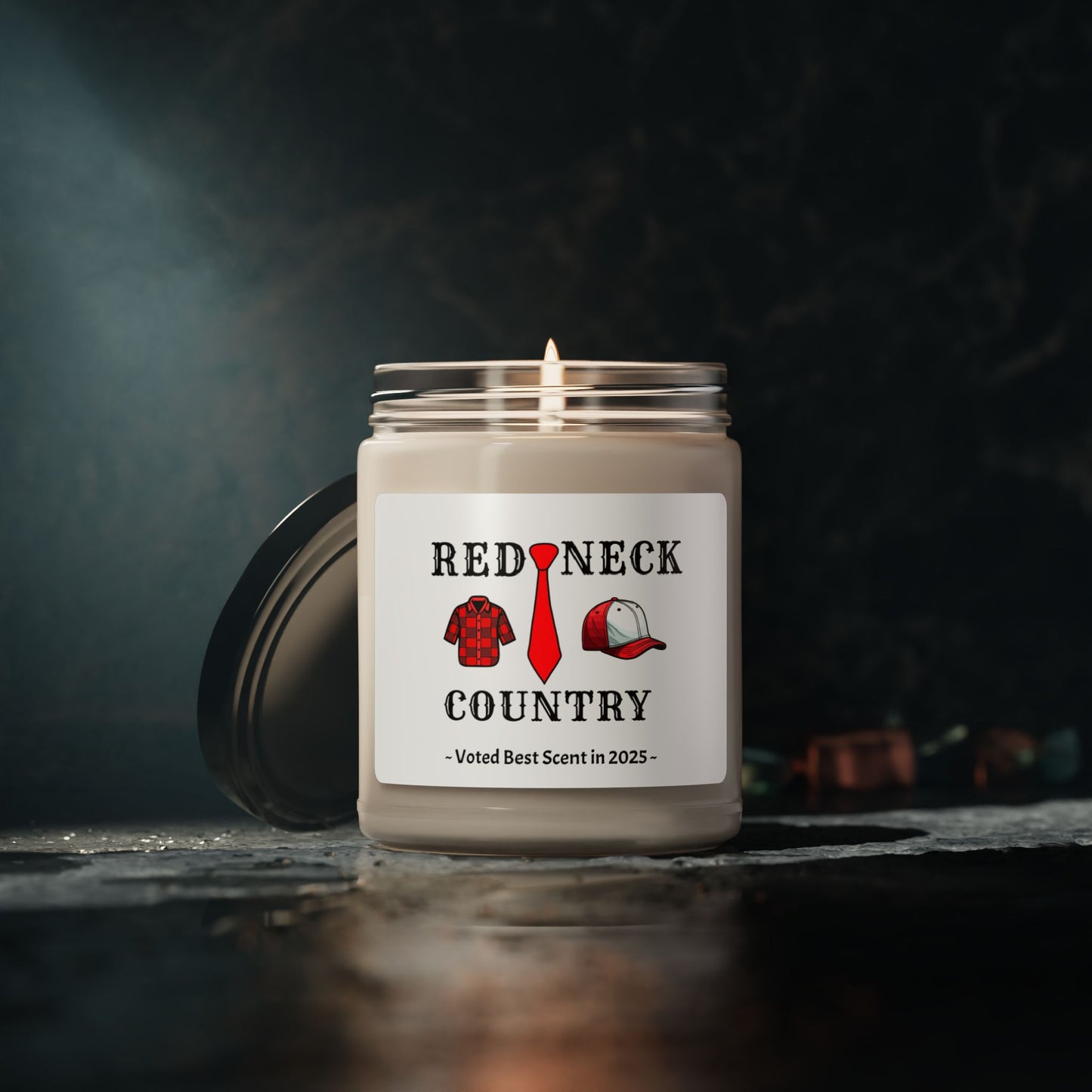 Trump Country Redneck Bougee American  Soy Candle, 9oz