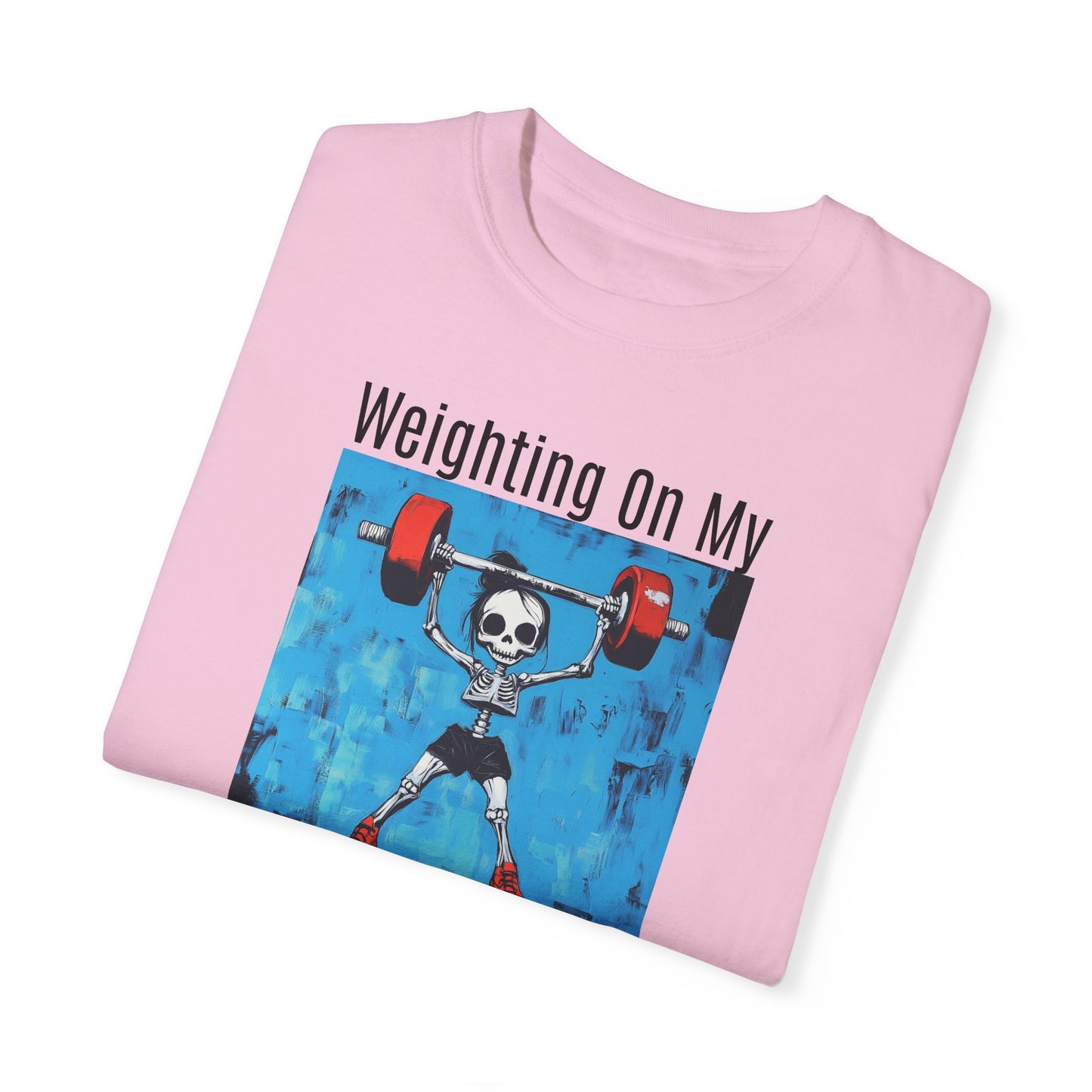 Waiting on my Muscles T-Shirt