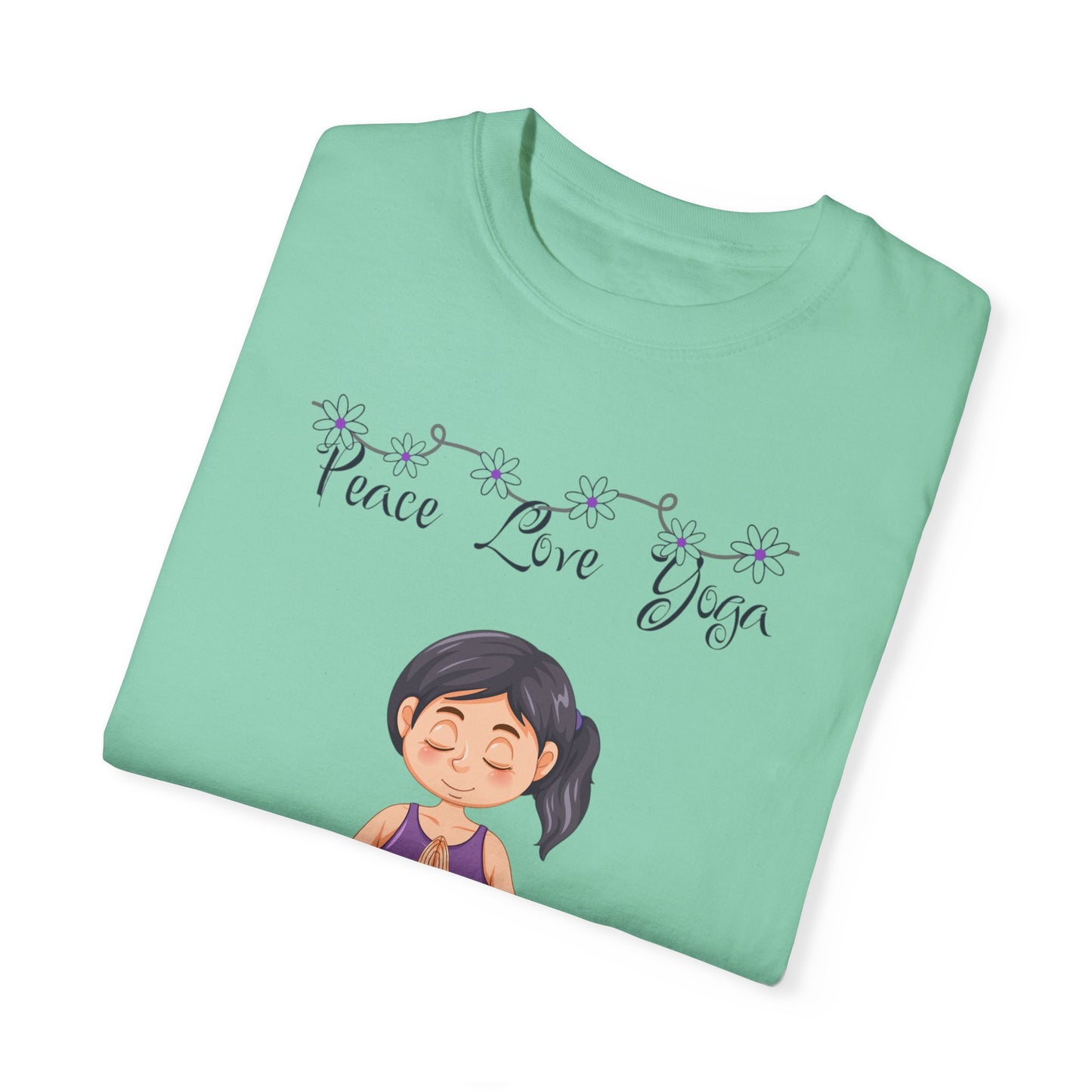 Peace Love and Pregnant Yoga Collection T- Shirt