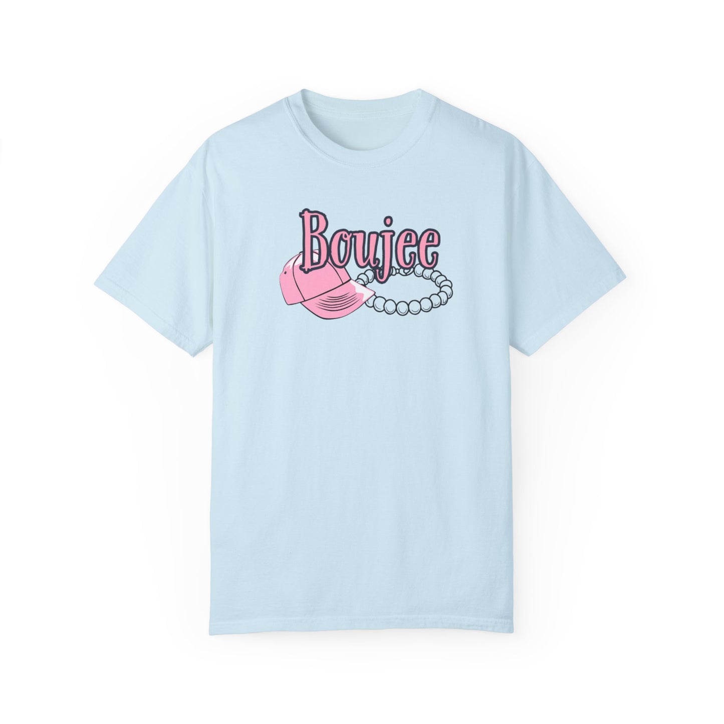 Boujee Pearls, Unisex Garment-Dyed T-shirt