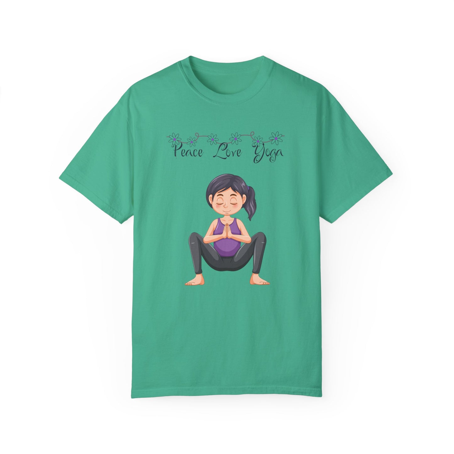 Peace Love and Pregnant Yoga Collection T- Shirt