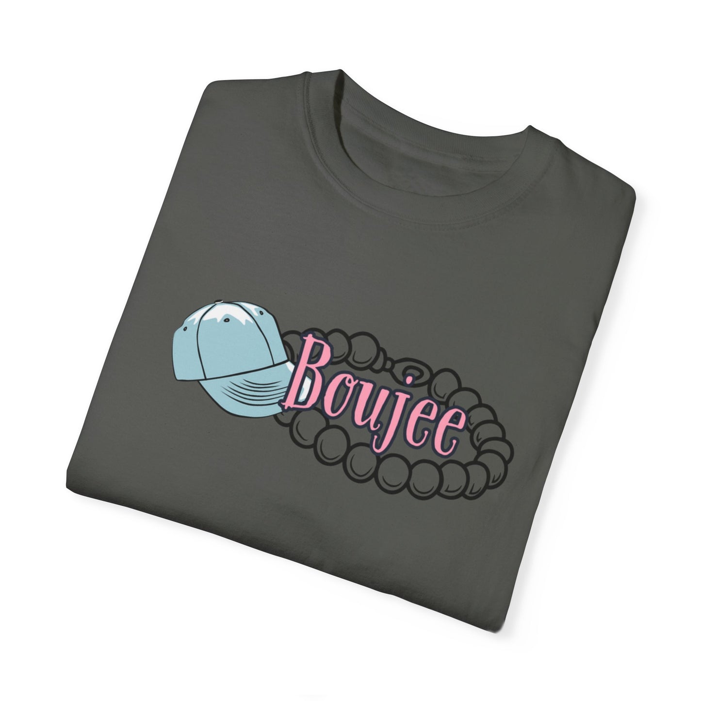 Boujee Pearls, Unisex Garment-Dyed T-shirt