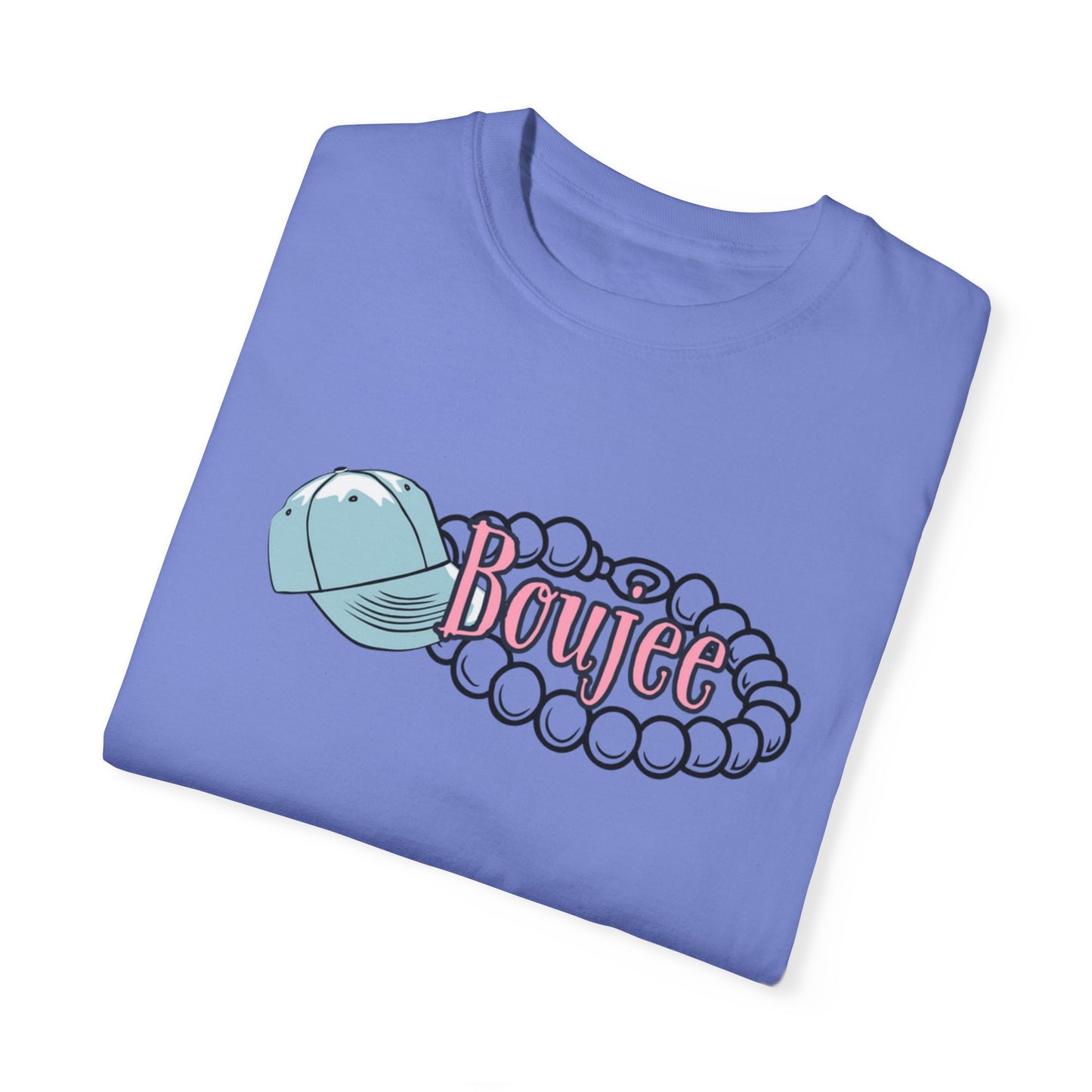 Boujee Pearls, Unisex Garment-Dyed T-shirt