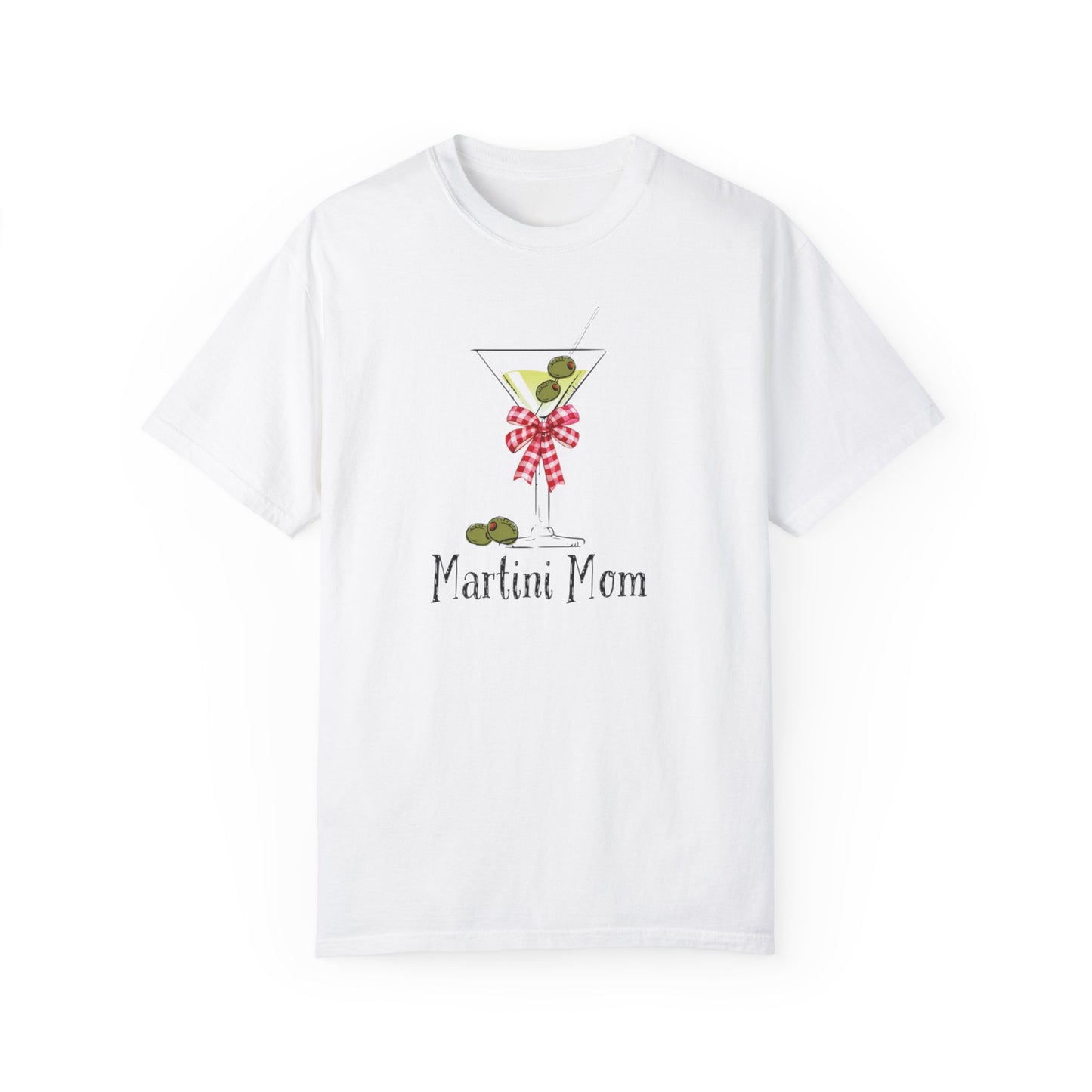 Martini Mom, Unisex Garment-Dyed T-shirt