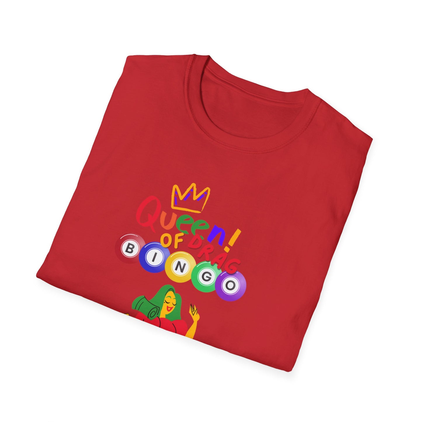 Drag Queen Bingo Obsessed, Unisex Softstyle T-Shirt