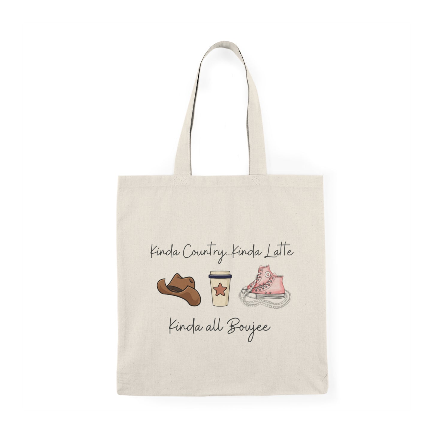 Latte Country Kinda Boujee Tote