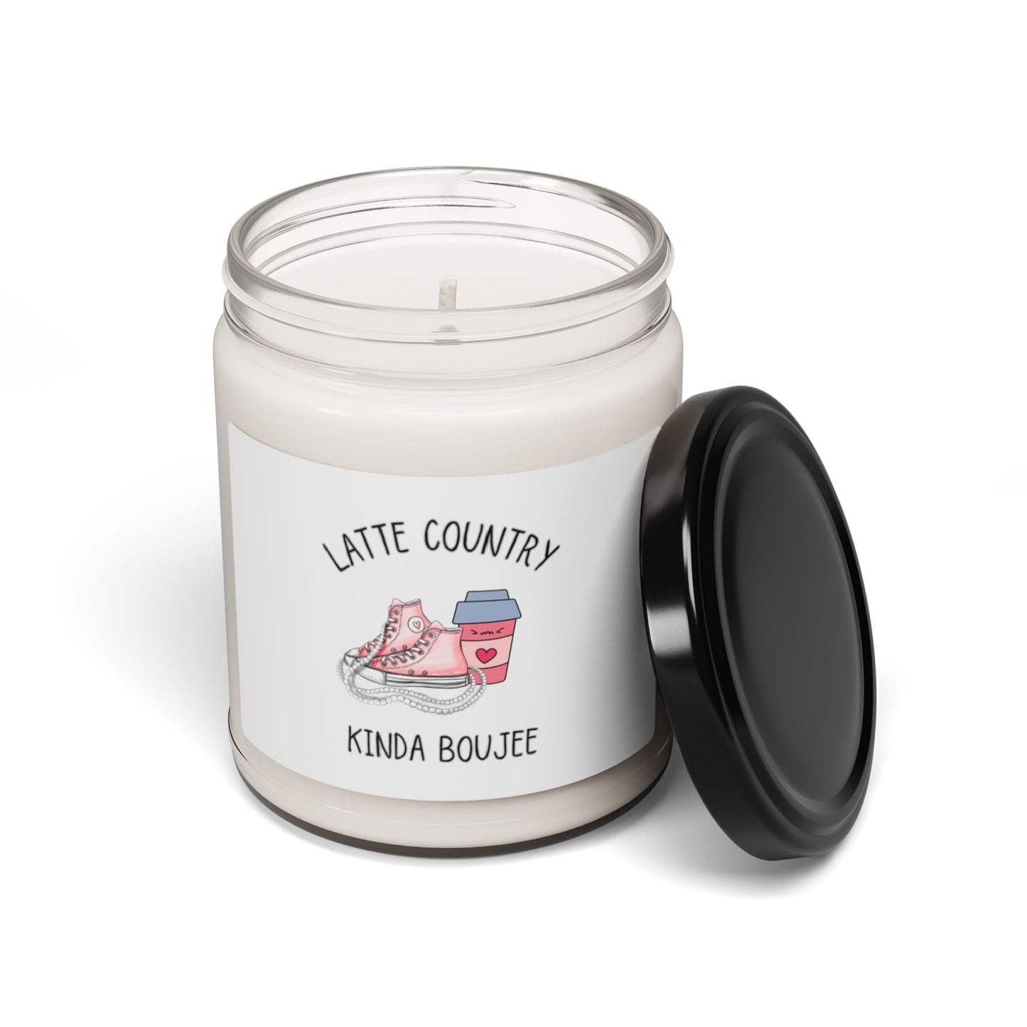 Latte Country  Boujee  Soy Candle, 9oz