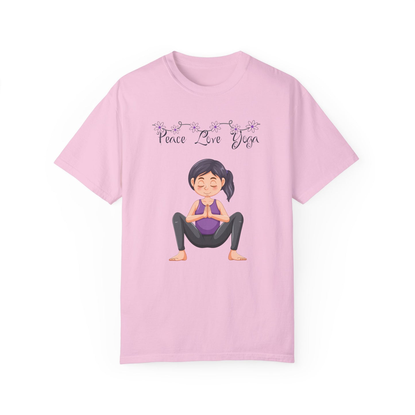 Peace Love and Pregnant Yoga Collection T- Shirt