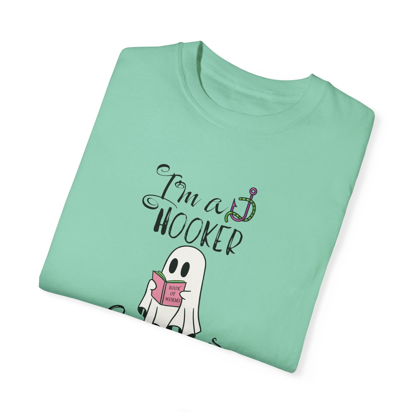 Just Chillin Book Lover ghost T-shirt