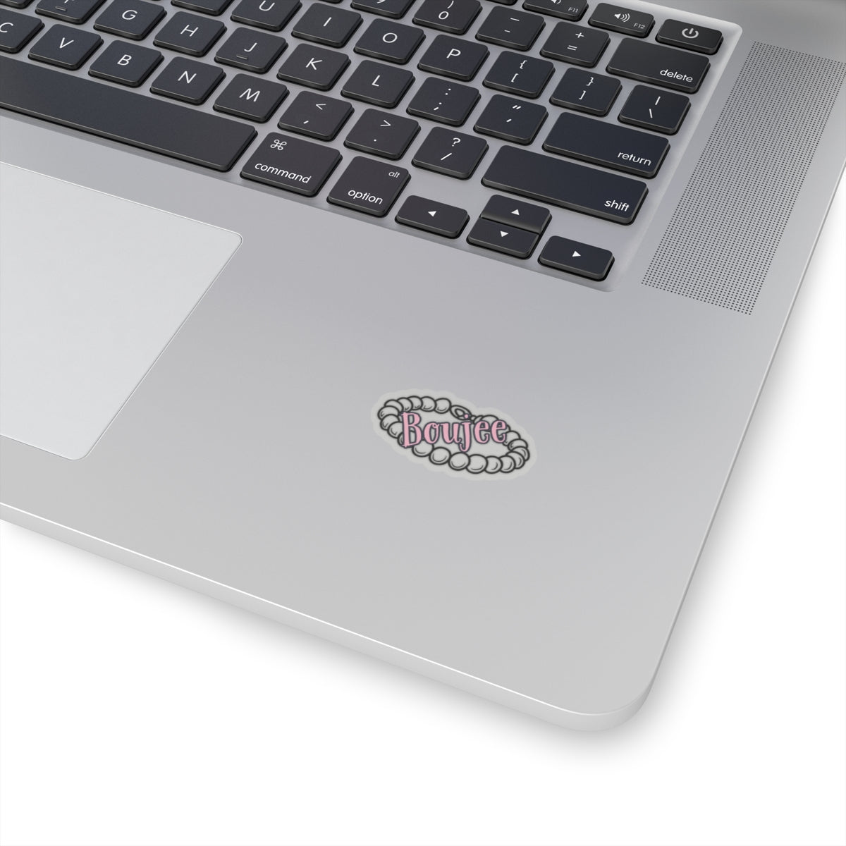 Boujee and Pearls, Kiss Cut Stickers