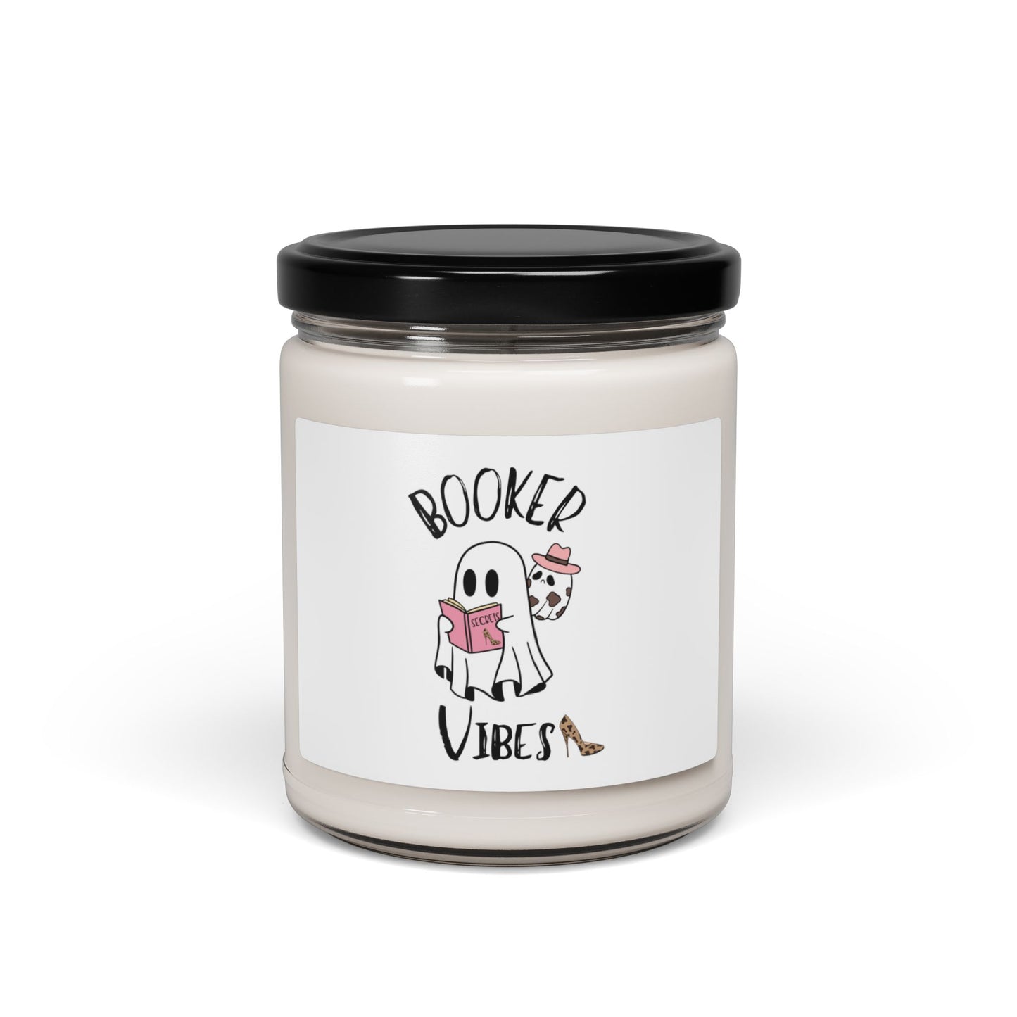 Booker Vibes Book Lover Scented Soy Candle, 9oz