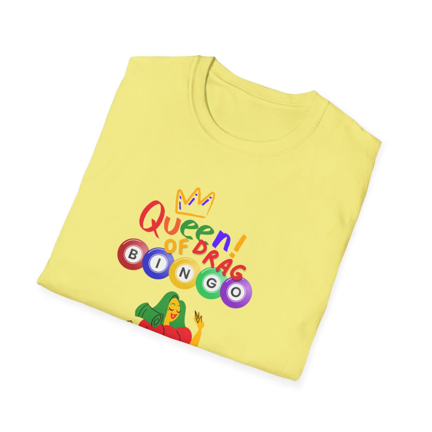 Drag Queen Bingo Obsessed, Unisex Softstyle T-Shirt