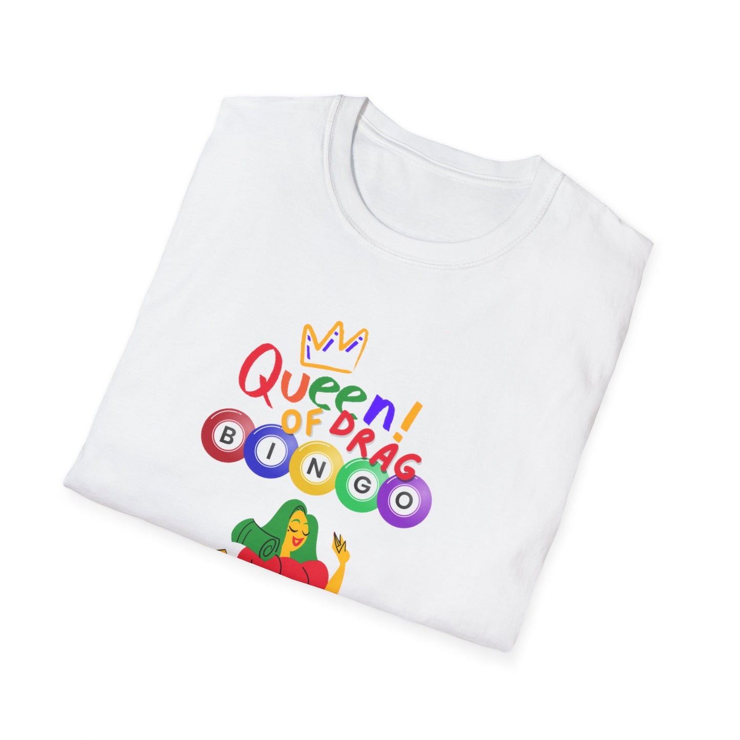Drag Queen Bingo Obsessed, Unisex Softstyle T-Shirt