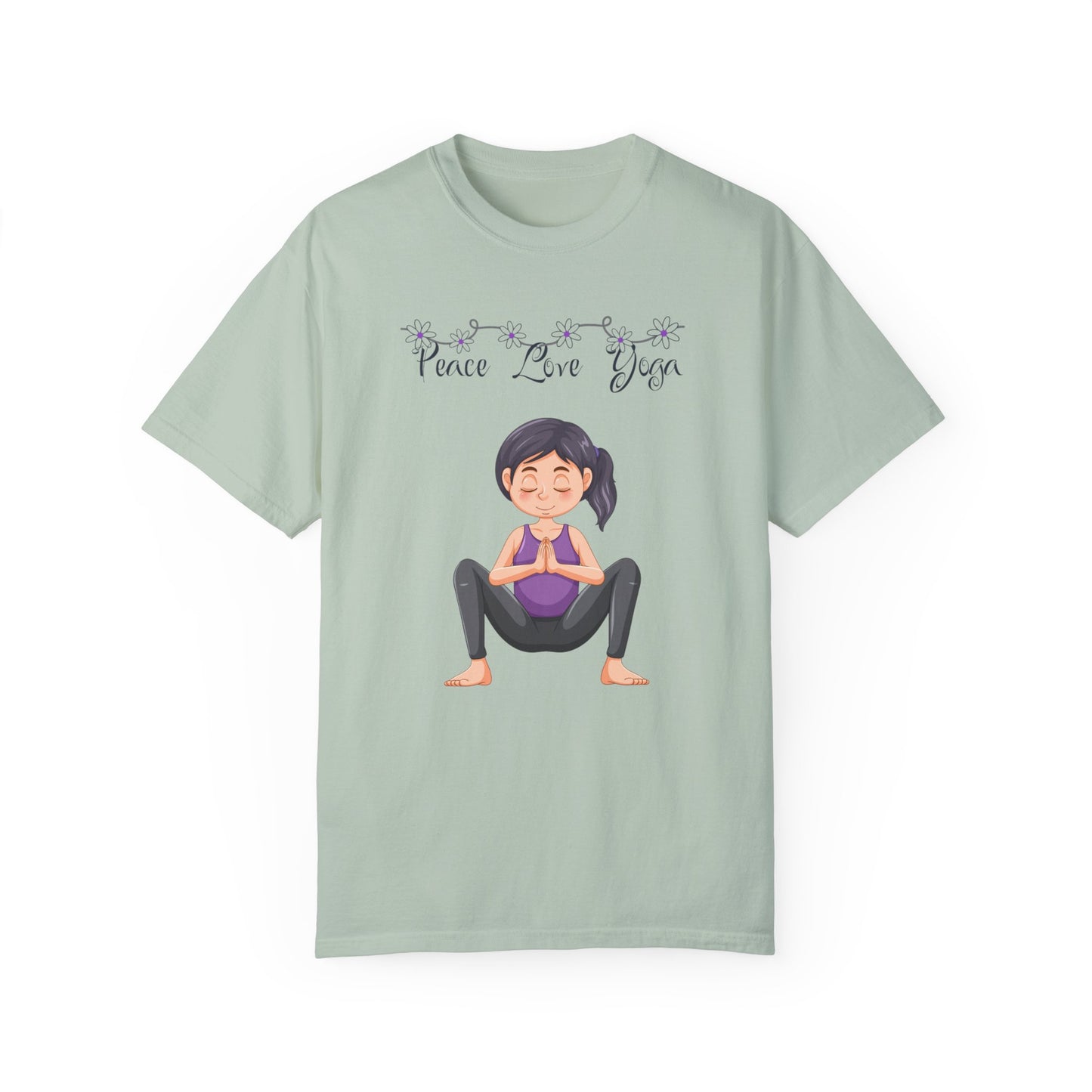 Peace Love and Pregnant Yoga Collection T- Shirt